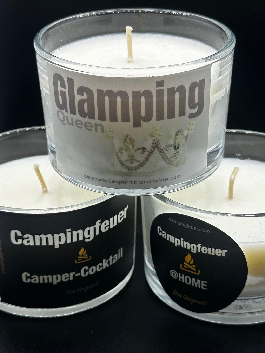 Wieder verfügbar! Unsere beliebten Luxus-Duftkerzen für Dein (Camping-)Zuhause