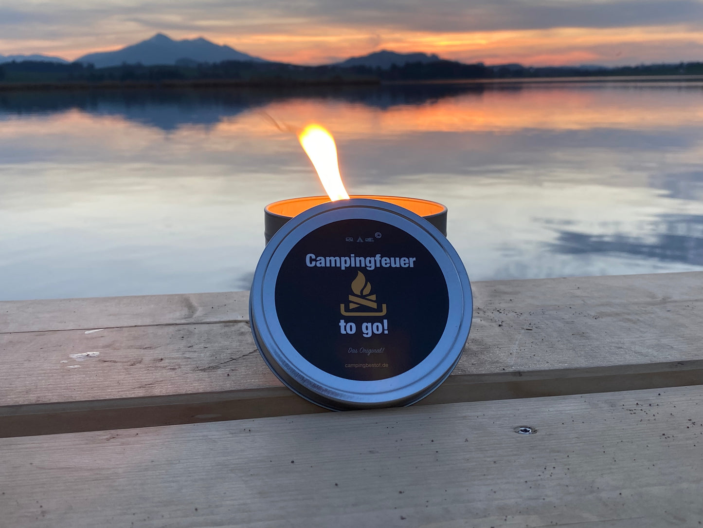 Campingfeuer to go! im Lagerfeuerstyle