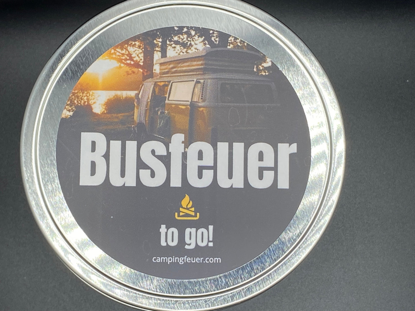 Dein Busfeuer to go! Bulli & Fire im Lagerfeuerstyle