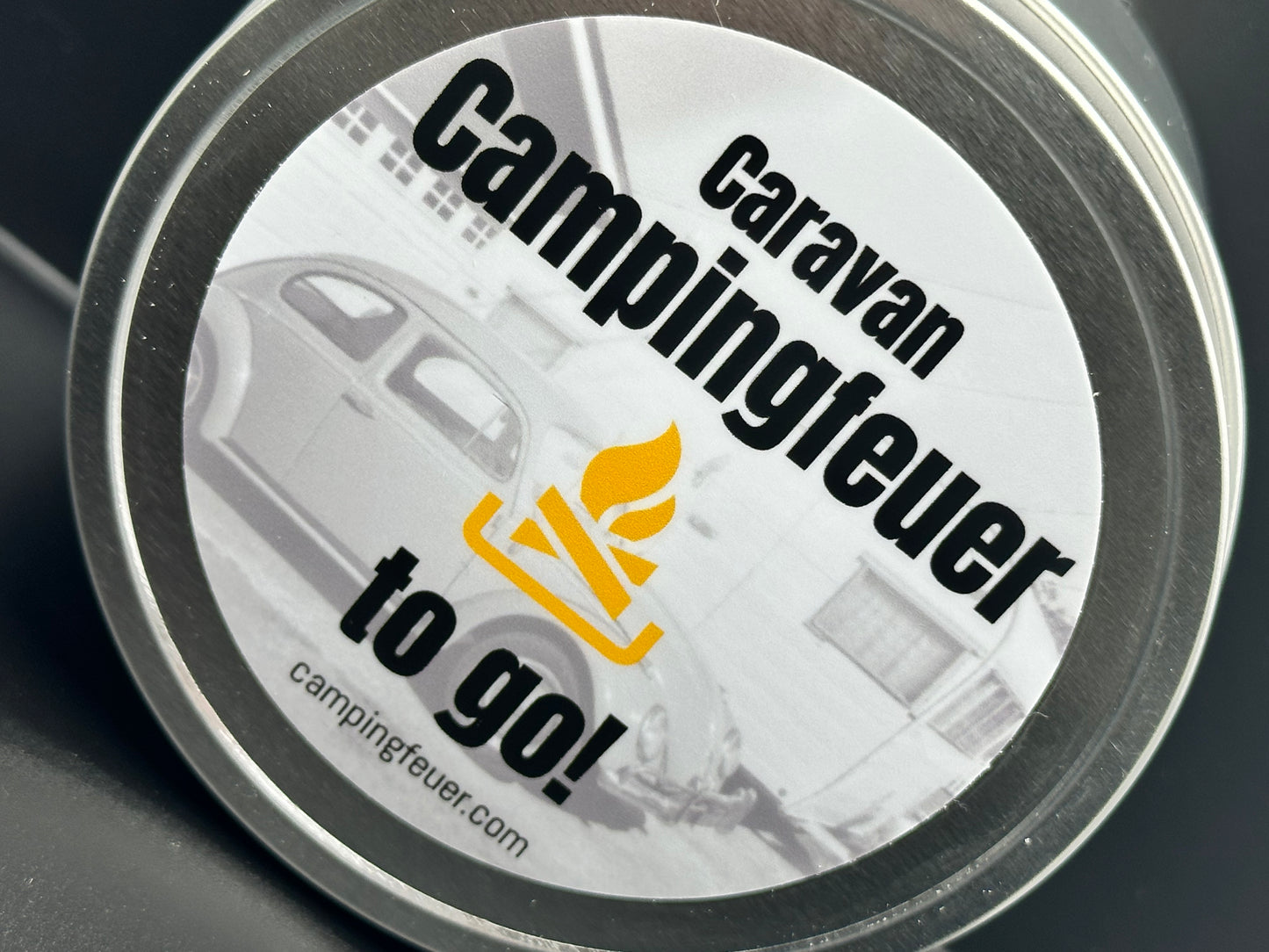 Dein Caravan Campingfeuer to go! im Lagerfeuerstyle mit Holzduft