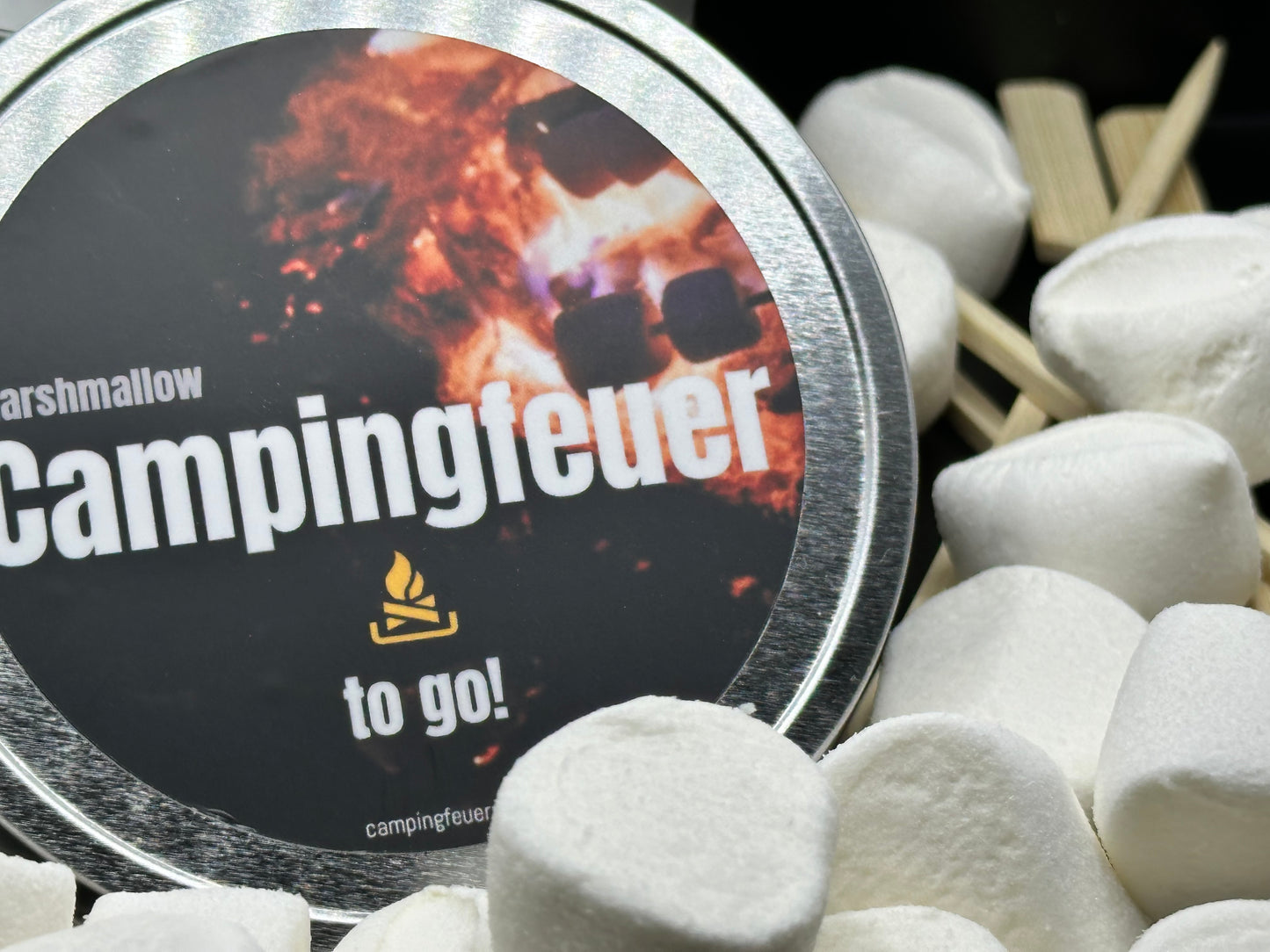 Campingfeuer-Marshmallow-Party to go! * Komplettset * CAMPERHIT!